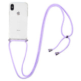 Apple iPhone XS Max 6.5 Kılıf Zore X-Rop Kapak Renksiz