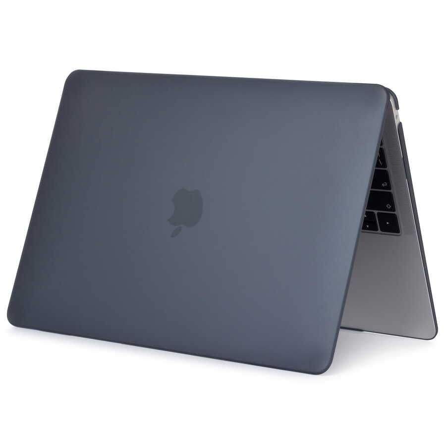 Apple Macbook 13.6&prime; Air 2024 M2 A2681 Zore MSoft Kristal Kapak Siyah