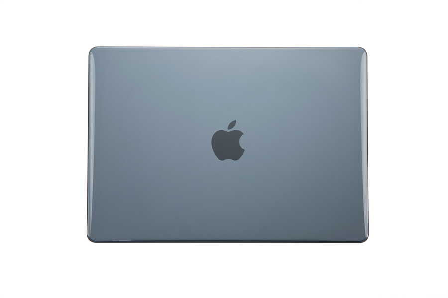 Apple Macbook 14.2' 2021 Zore MSoft Kristal Kapak Siyah