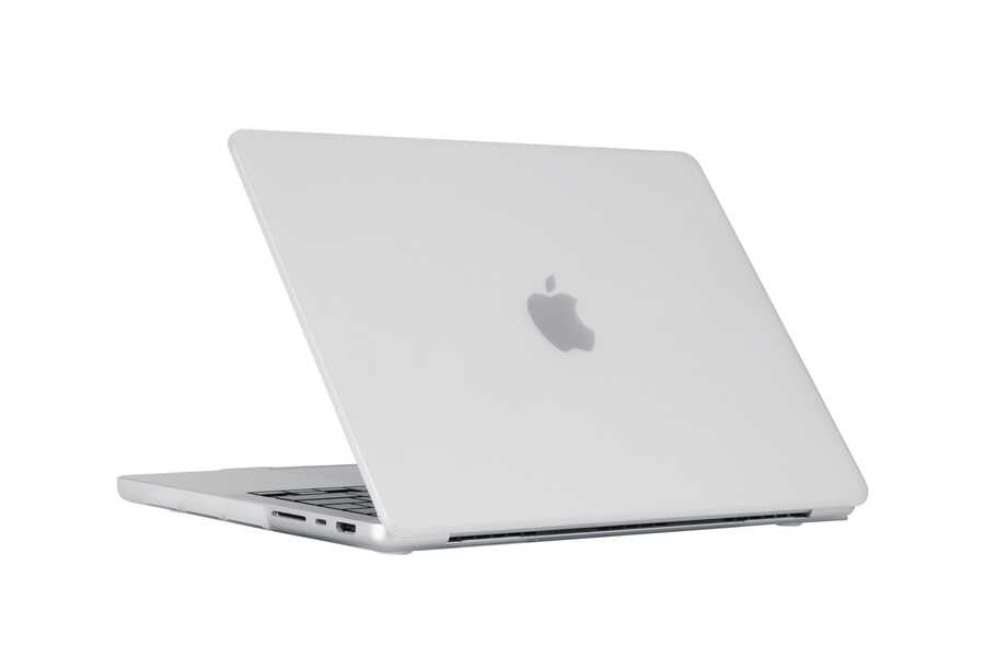 Apple Macbook 14.2' 2021 Zore MSoft Mat Kapak Pembe