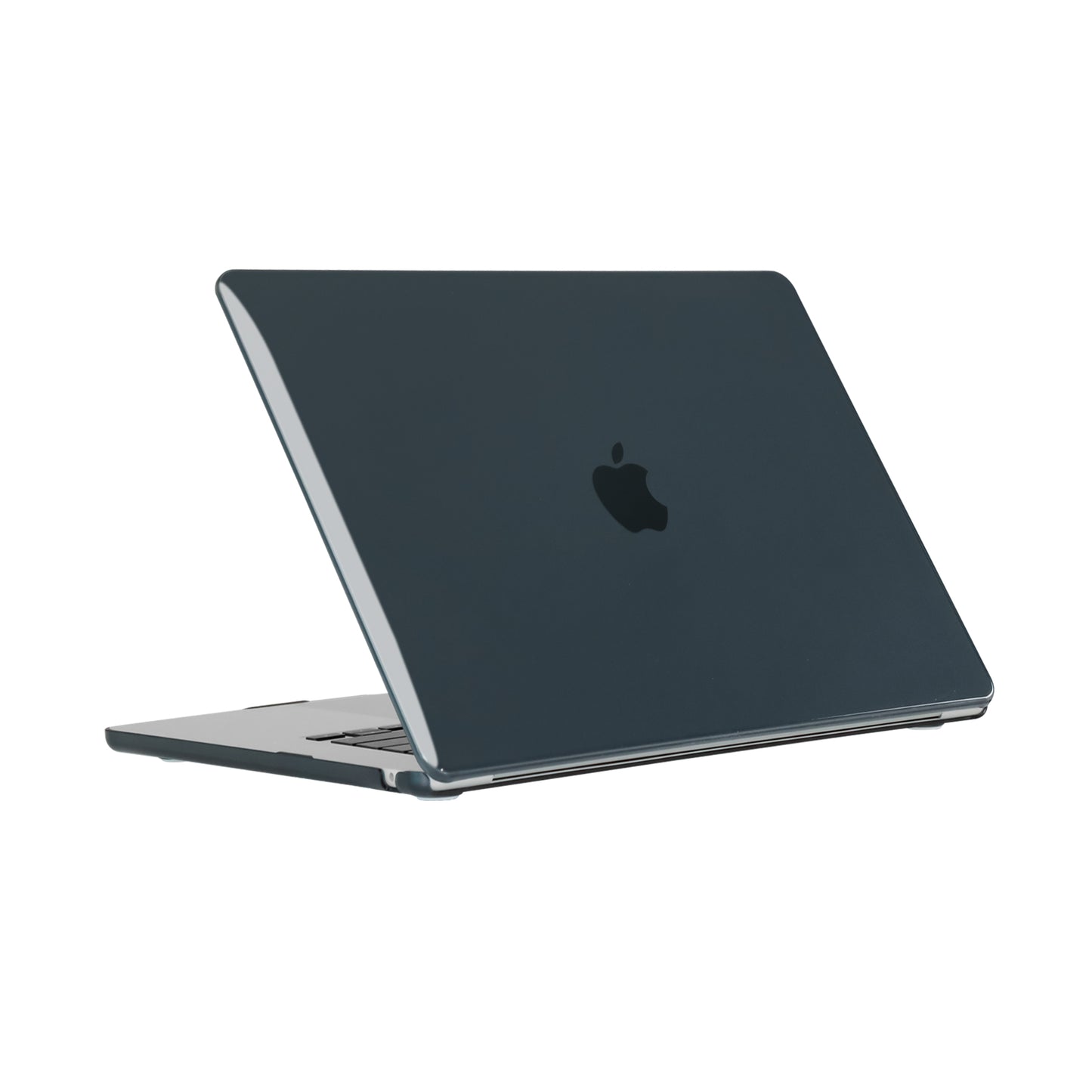 Apple Macbook 15&prime; Air M2 2024 A2941 Zore MSoft Kristal Kapak Siyah