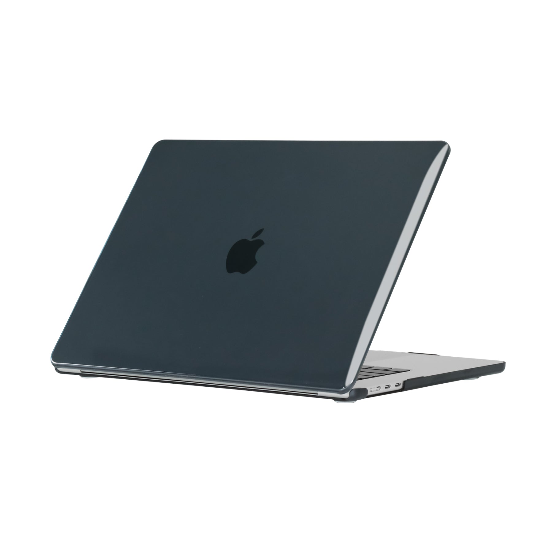 Apple Macbook 15&prime; Air M3 A3114 Zore MSoft Kristal Kapak Siyah