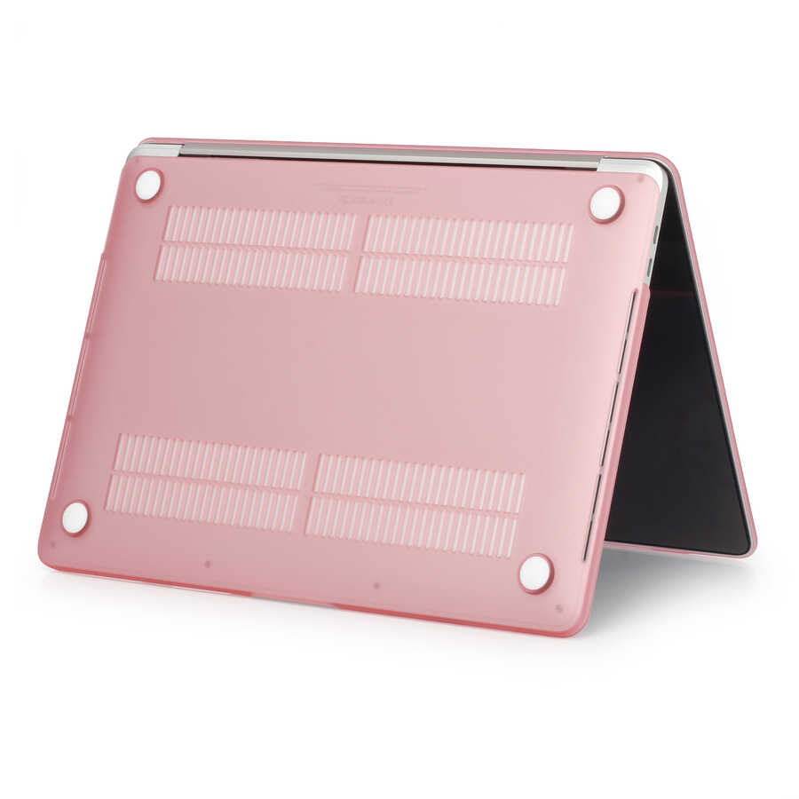 Apple Macbook 16.2' 2021 Zore MSoft Mat Kapak Pembe