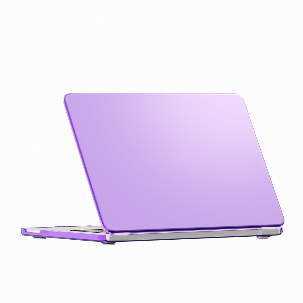 Apple Macbook Neo 13' A3404 Zore MSoft Kristal Kapak Mor