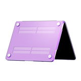 Apple Macbook Neo 13' A3404 Zore MSoft Kristal Kapak Mor