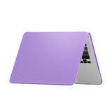 Apple Macbook Neo 13' A3404 Zore MSoft Kristal Kapak Mor