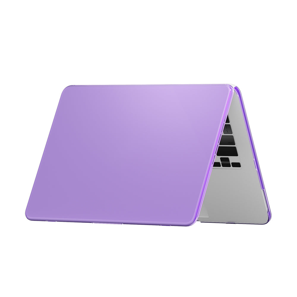 Apple Macbook Neo 13' A3404 Zore MSoft Kristal Kapak Mor