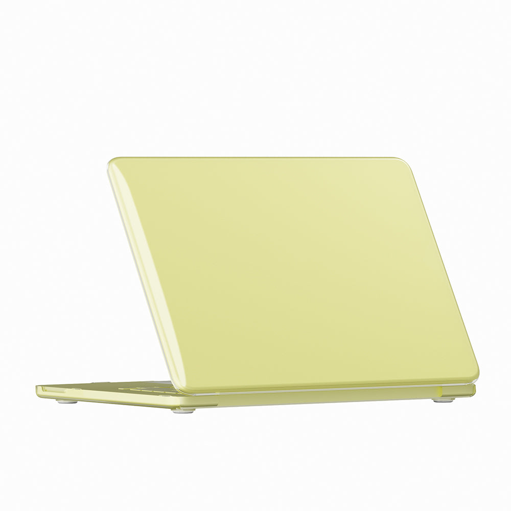 Apple Macbook Neo 13' A3404 Zore Premium MSoft Bottom Kapak Sarı