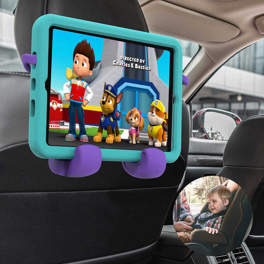 Apple Mini 4 Zore Eva Boxer Tablet Silikon Mor