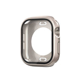 Apple Watch 10 42mm 360 Derece Korumalı Kasa ve Ekran Koruyucu Zore Watch Gard 12 Titanyum
