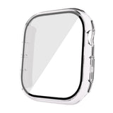 Apple Watch 10 42mm Sert PC Kasa Electroplatink Çerçeveli Ekran Koruyucu Zore Watch Gard 36 Gold