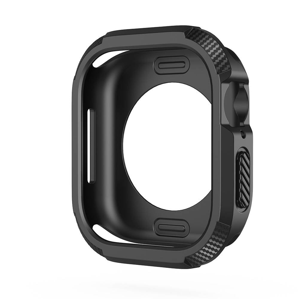 Apple Watch 10 42mm Silikon TPU Kasa Koruyucu Zore Watch Gard 17 Şeffaf