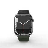 Apple Watch 10 42mm Zore KRD-122 Silikon Kordon Strap Kayış Siyah-Gri