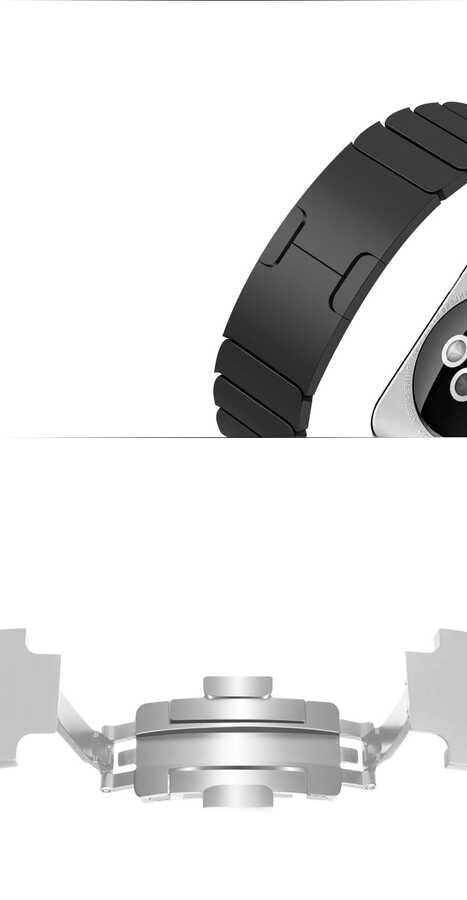 Apple Watch 10 46mm KRD-35 Metal Kordon Starlight