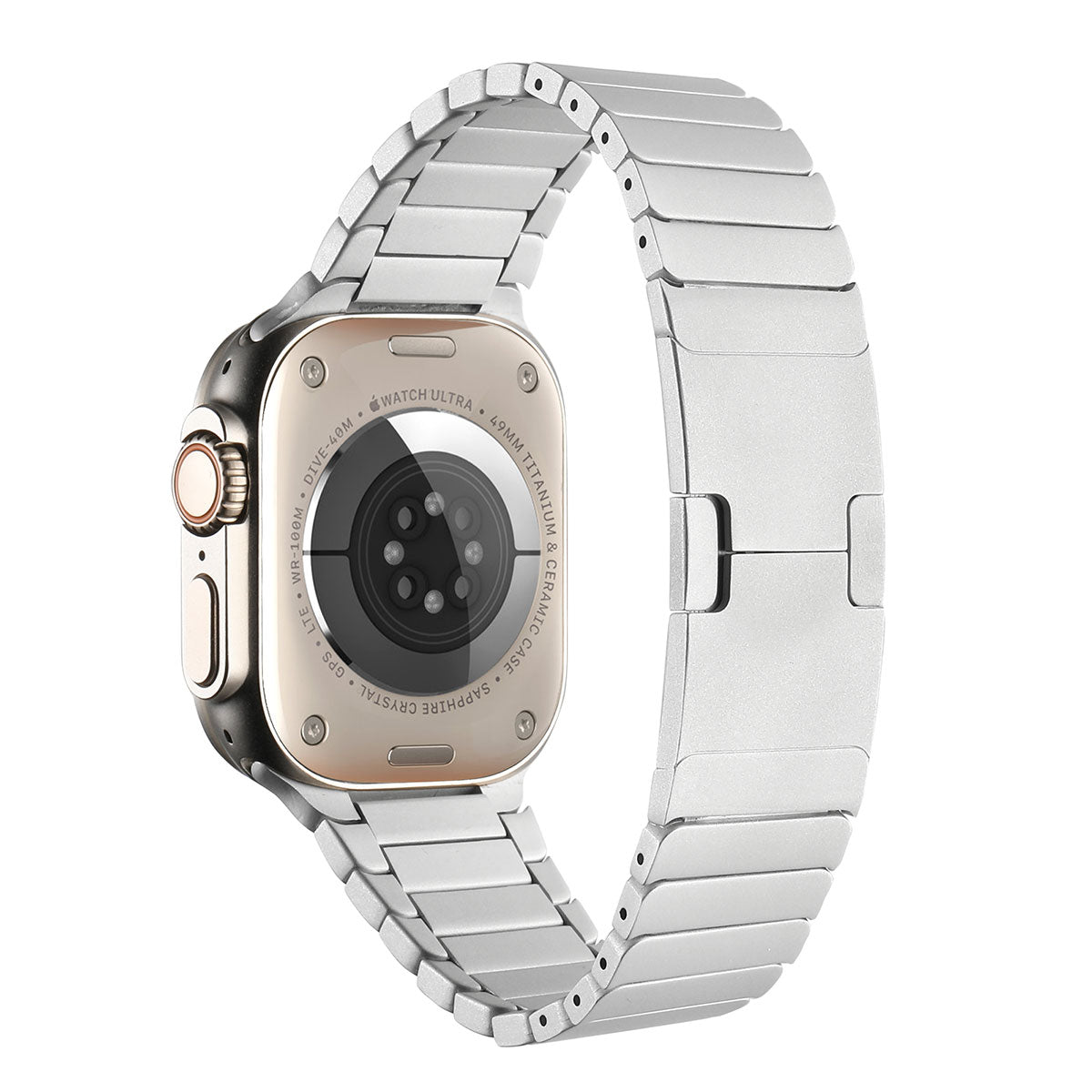 Apple Watch 10 46mm KRD-35 Metal Kordon Starlight