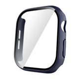 Apple Watch 10 46mm Sert PC Kasa ve Ekran Koruyucu Zore Watch Gard 35 Koyu Gri