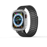Apple Watch 10 46mm Silikon TPU Kasa Koruyucu Zore Watch Gard 17 Siyah