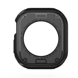 Apple Watch 10 46mm Silikon TPU Kasa Koruyucu Zore Watch Gard 17 Siyah