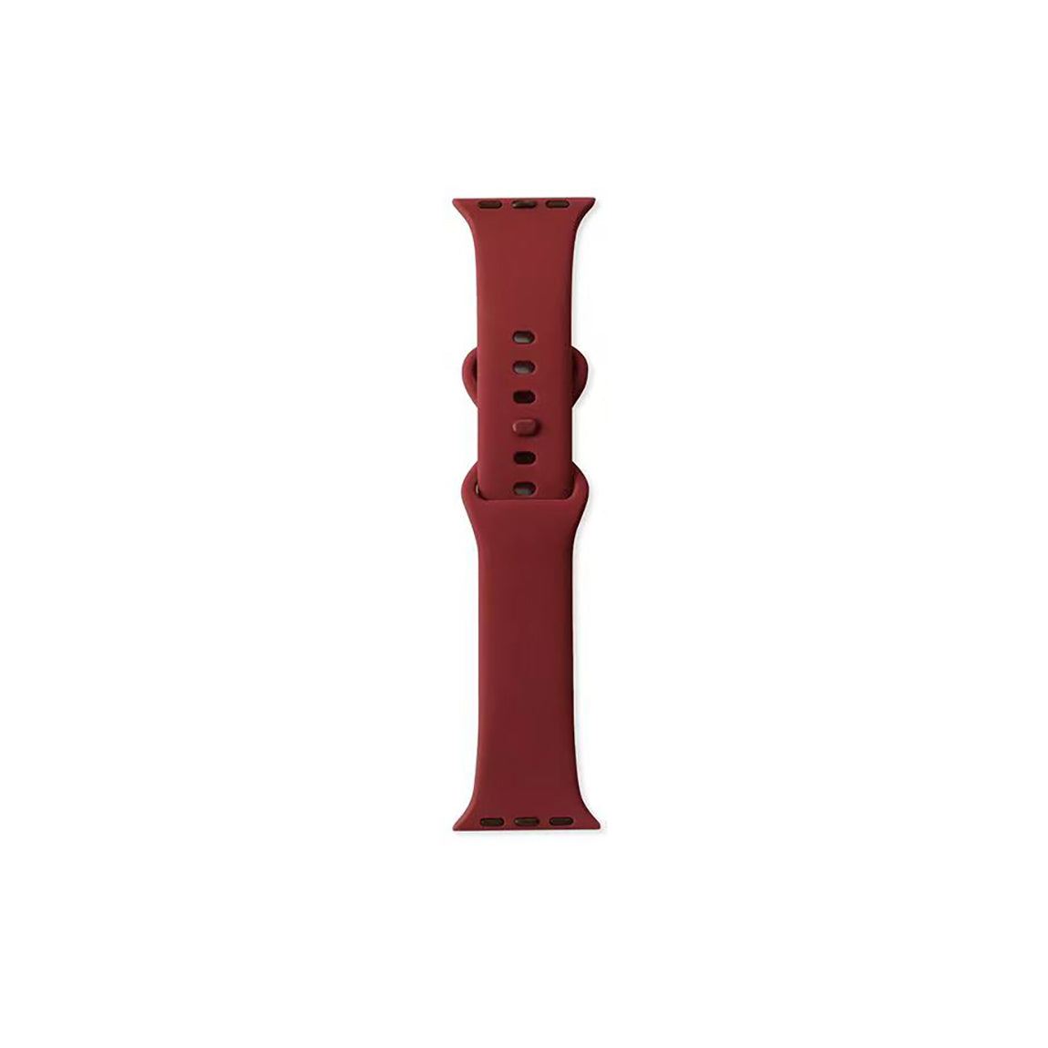 Apple Watch 10 46mm Zore KRD-131 Silikon Kordon Strap Kayış Gri