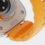 Apple Watch 10 46mm Zore KRD-143 Silikon Kordon Siyah