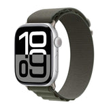 Apple Watch 10 46mm Zore KRD-74 Hasır Kordon Mavi