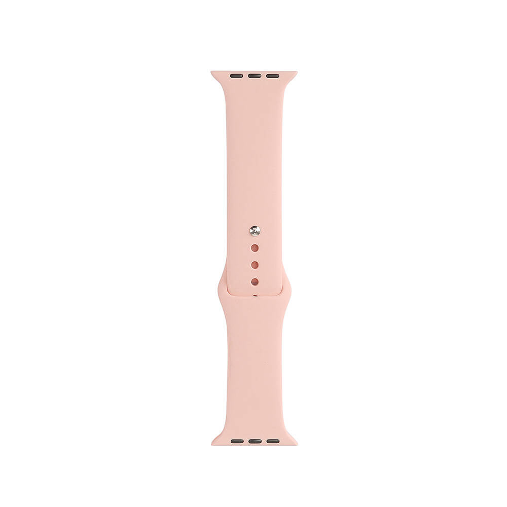 Apple Watch 38mm Band Serisi Klasik Kordon Silikon Strap Kayış Vintage Rose