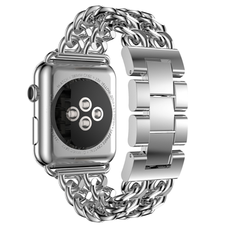 Apple Watch 38mm Cowboy Metal Kordon Gümüş