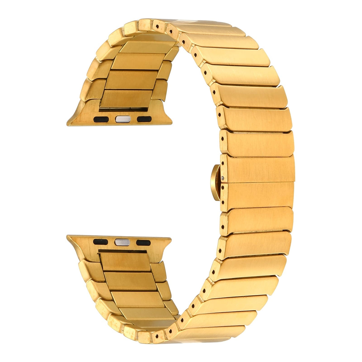 Apple Watch 38mm Kordon KRD-79 Metal Strap Kayış Rose Gold