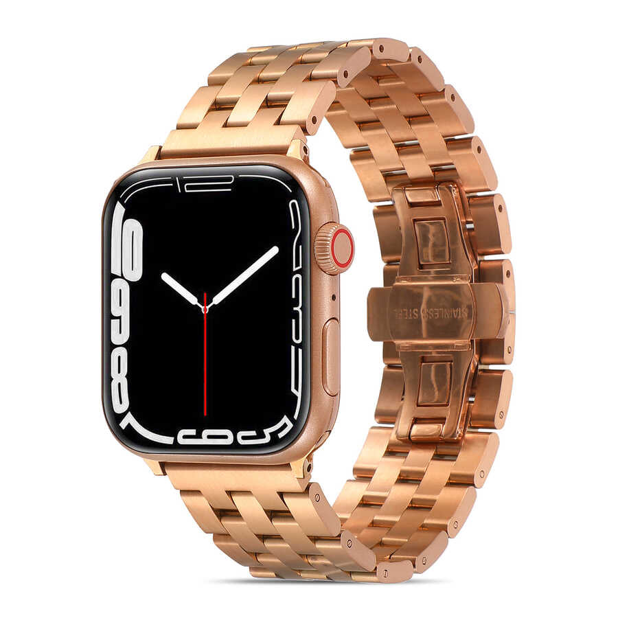 Apple Watch 38mm KRD-20 Metal Kordon Gümüş