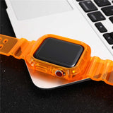 Apple Watch 38mm KRD-27 Silikon Kordon Pembe
