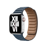 Apple Watch 38mm KRD-34 Deri Kordon Koyu Turuncu