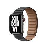 Apple Watch 38mm KRD-34 Deri Kordon Koyu Turuncu