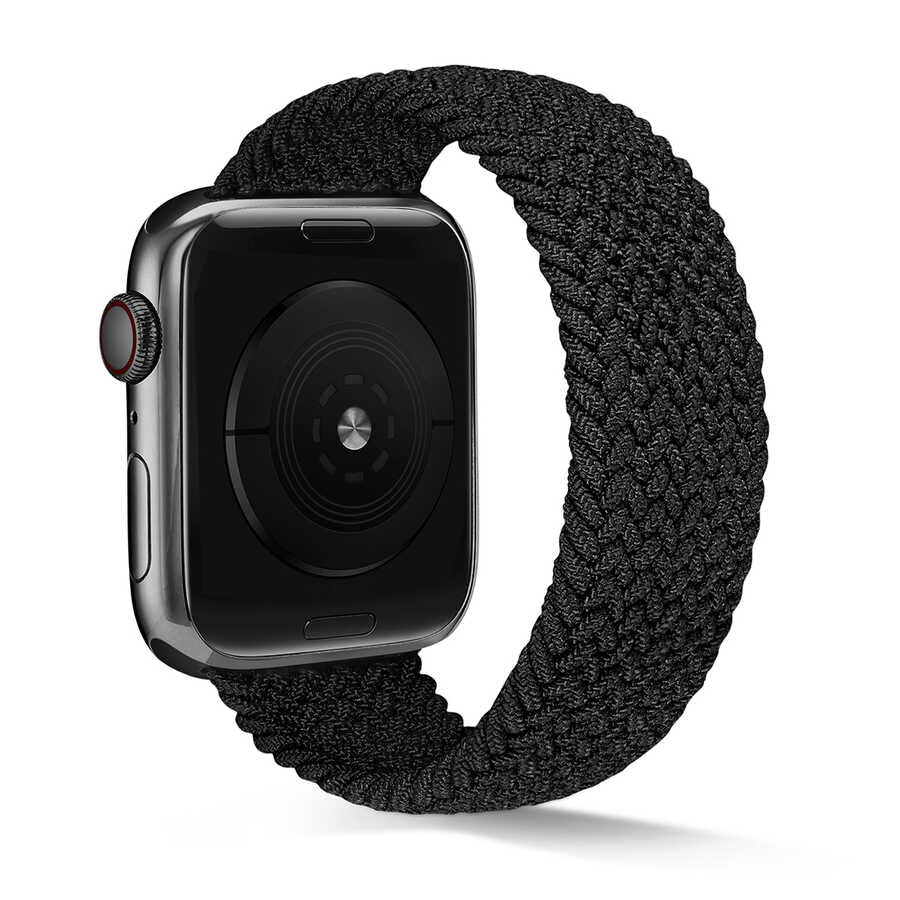 Apple Watch 38mm KRD-38 Small Kordon Siyah