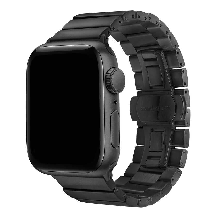 Apple Watch 38mm KRD-41 Metal Kordon Gümüş