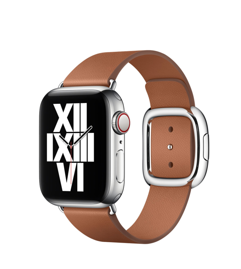 Apple Watch 38mm KRD-42 Deri Kordon Lacivert