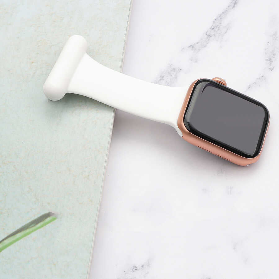 Apple Watch 38mm KRD-44 Silikon Kordon Siyah