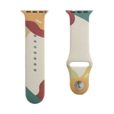 Apple Watch 38mm KRD-62 Silikon Kordon Green Mango