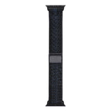 Apple Watch 38mm KRD-91 Hasır Kordon Strap Kayış Siyah