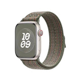 Apple Watch 38mm KRD-91 Hasır Kordon Strap Kayış Yeşil
