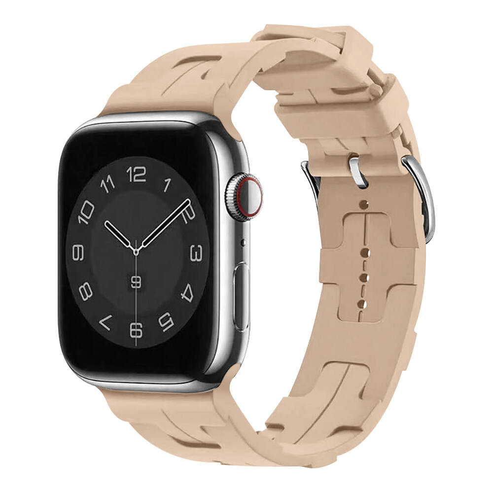 Apple Watch 38mm KRD-92 Silikon Kordon Lila