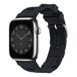 Apple Watch 38mm KRD-92 Silikon Kordon Midnight