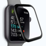 Apple Watch 38mm Zore Full Yapışkanlı Cam Ekran Koruyucu Siyah