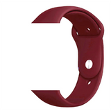 Apple Watch 38mm Zore Klasik Kordon 27-Wine Red