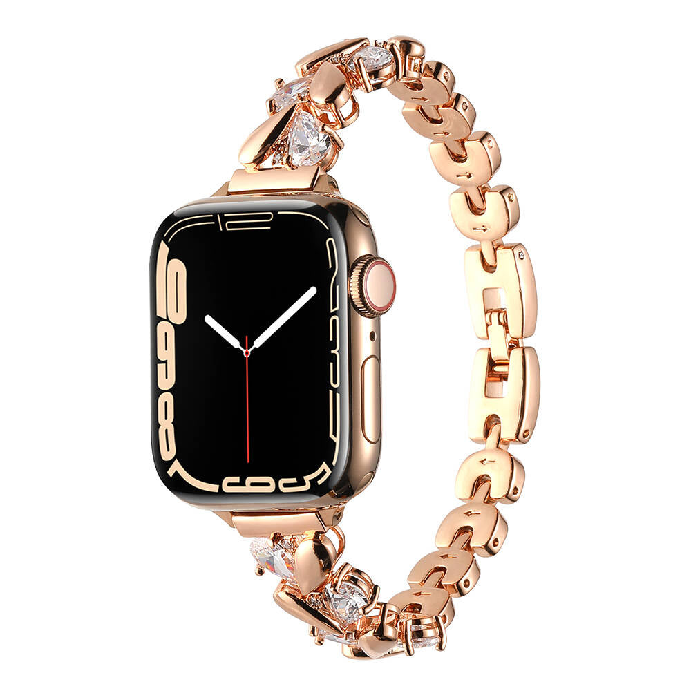 Apple Watch 38mm Zore KRD-103 Metal Kordon Siyah