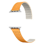 Apple Watch 38mm Zore KRD-111 Çizgili Desenli Silikon Kordon Yeşil