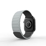 Apple Watch 38mm Zore KRD-122 Silikon Kordon Strap Kayış Siyah-Yeşil