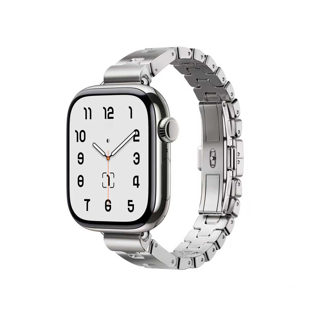 Apple Watch 38mm Zore KRD-150 Metal Kordon Gümüş