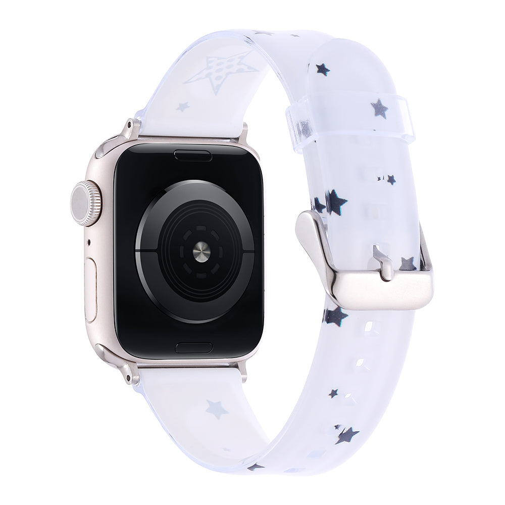 Apple Watch 38mm Zore KRD-156 Silikon Kordon Küçük Yıldız
