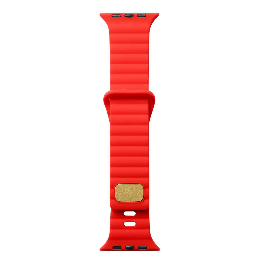 Apple Watch 38mm Zore KRD-73 Silikon Kordon Sarı