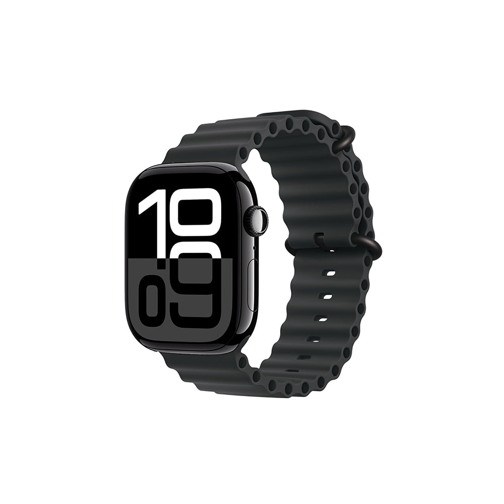 Apple Watch 38mm Zore KRD-75 Silikon Kordon Mat Siyah